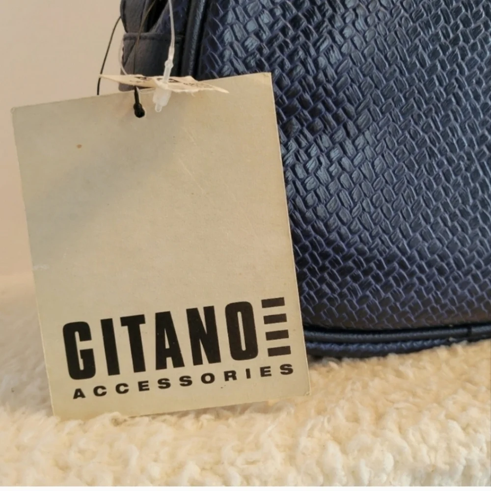 GITANO VINTAGE Blue Shoulder Crossbody Bag